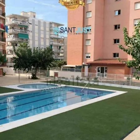 Apartment Superbe Avec Vue Mer, Piscine Et Parking Prive Gratuit La Pineda